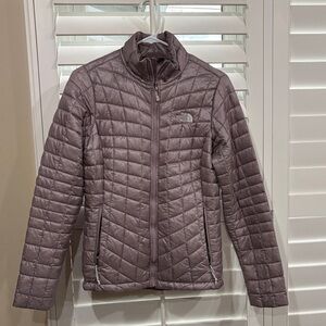 The North Face Mauve Quilted Jacket